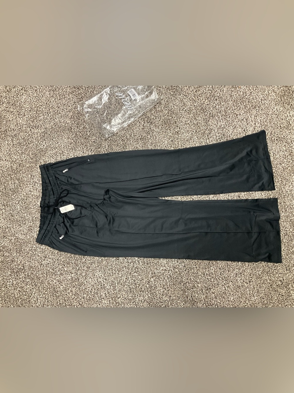 American Eagle Outfitters Black Track Pants